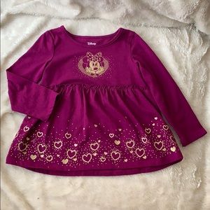 Toddler girl Minnie Mouse Shirt